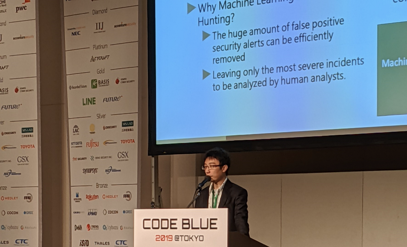 Code Blue 2019 CK Chen, Cybersecurity
